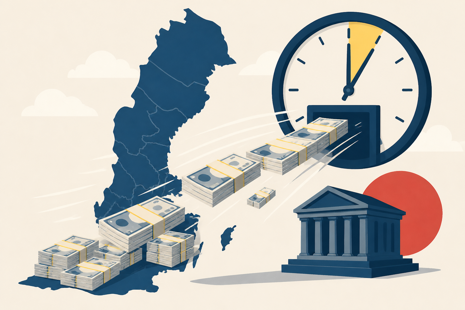 Sverige lånar 200 000 kr i minuten